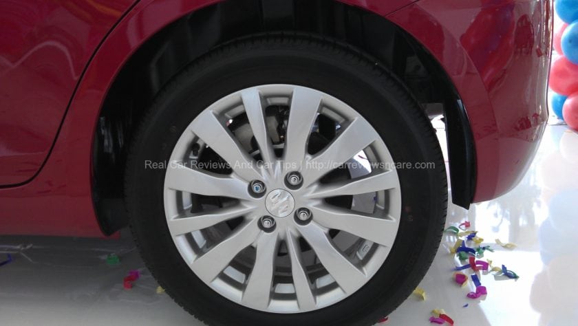 Suzuki Swift 1.4 CBU 16 inch wheels with rear wheels disc brakes