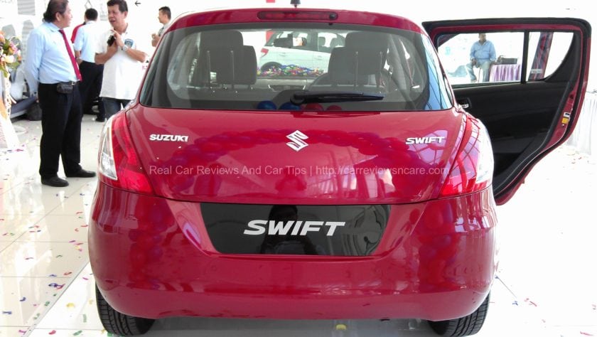 Suzuki Swift 1.4 CBU Rear View