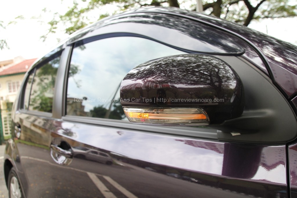 Perodua Myvi 1.3 Standard Door Visor and Side Mirror Indicator