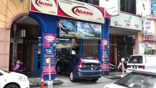 AGUARD Advanced Solar Tint Specialist Shop in Jalan Perak, Penang