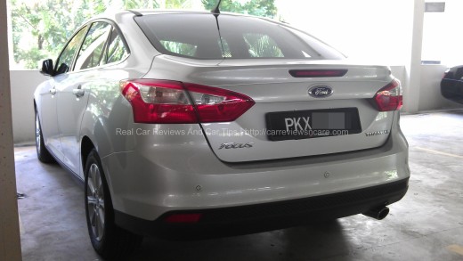 Ford Focus 2.0L Titanium Rear View