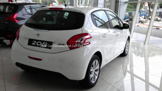 Peugeot 208 Back View