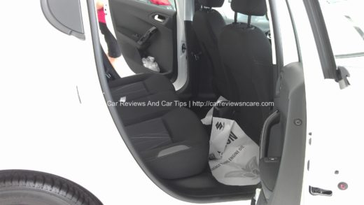 Peugeot 208 Rear Seat