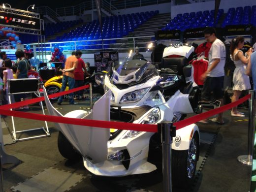 CAN-AM Spyder RS Roadster Front View