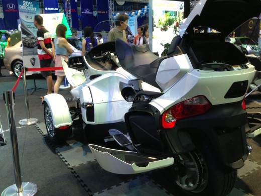 CAN-AM Spyder RS Roadster Rear View