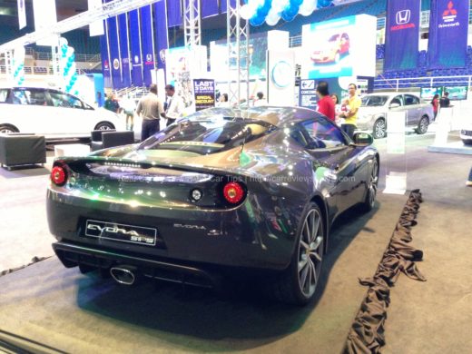 Lotus Evora S Back View