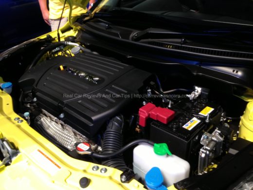 Suzuki Swift Sport Engine Cabin