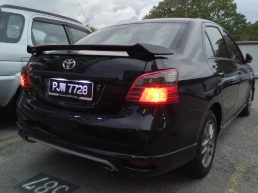 Tinted Toyota Vios Tail Lamp 5