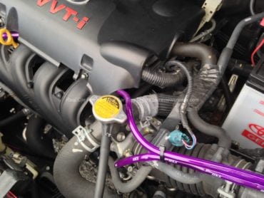 Grounding Cable HKS Mega Thick 8GA 5-Point at throttle body