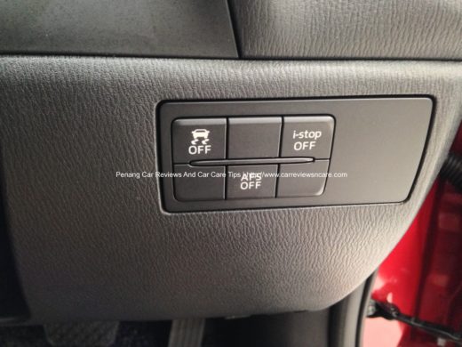 2014 Skyactiv Mazda 3 2.0L Feature Buttons