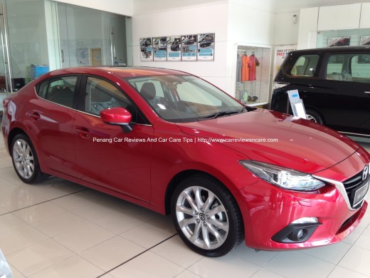 2014 Skyactiv Mazda 3 2.0L Side View