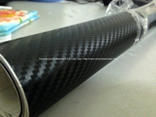 Carbon Fiber Vinyl roll