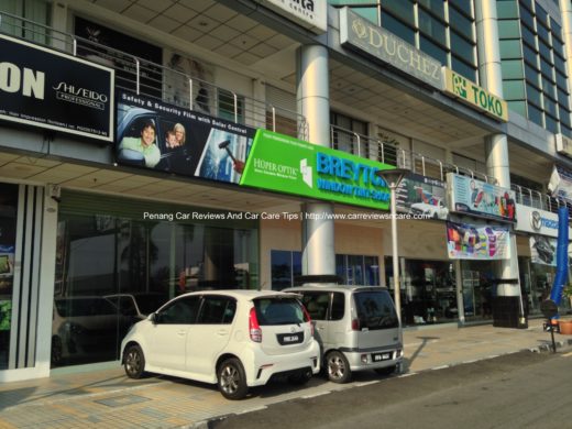 BREYTON Window Tint Shop at Krystal Point, Penang