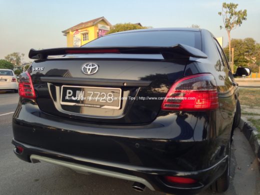 Tinted Toyota Vios Tail Lamp 2