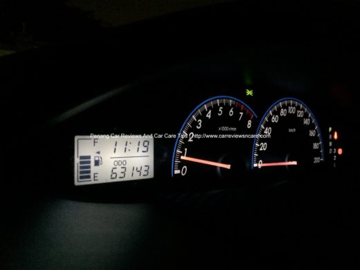 Toyota Vios ODOMETER