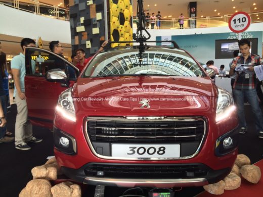 All new Peugeot 3008 roadshow in Queensbay Mall