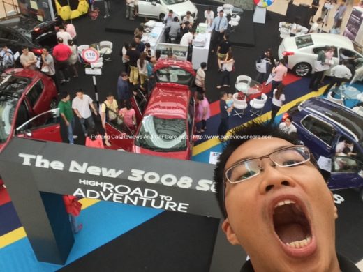 Kelvin Ang Tzu Thian on #Peugeotselfie in Queensbay Mall