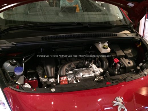 All new Peugeot 3008 Engine Bay