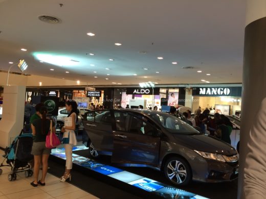 All New Honda City 2014 roadshow in Queensbay Mall 3