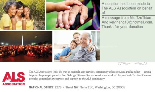 ALS Association E Card