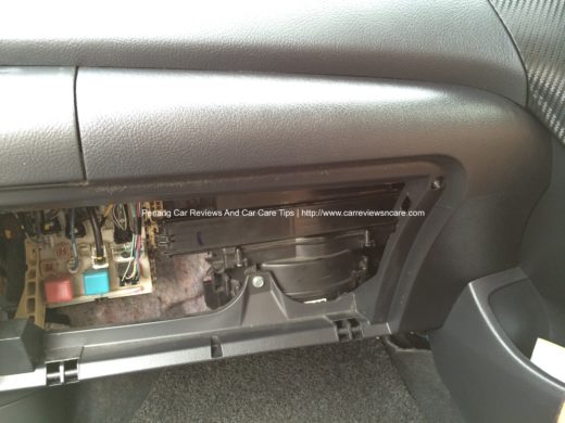 Cabin Air Filter Cover in Toyota Vios