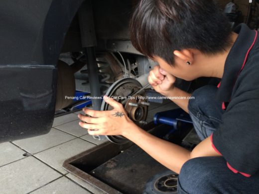 Toyota Vios Drum Brakes Adjustment