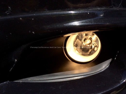 Toyota Vios New Fog Light Replaced 2