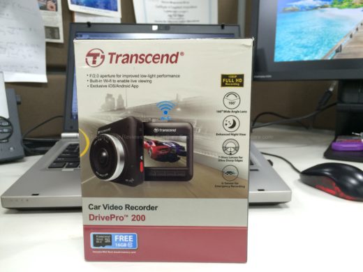 Transcend DrivePro 200 Packaging