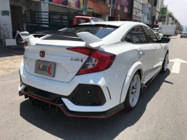 Honda Civic Type R Rear View