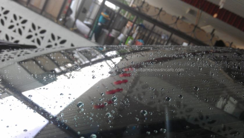 Vios Windscreen with Water Drop