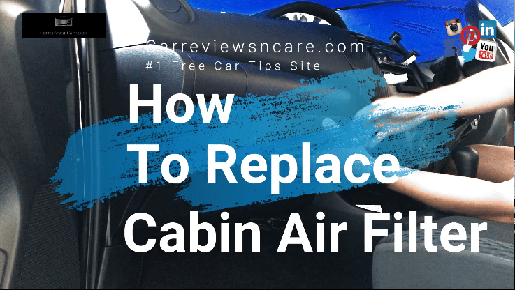 Cabin Air Filter Replacement in 5 Minutes