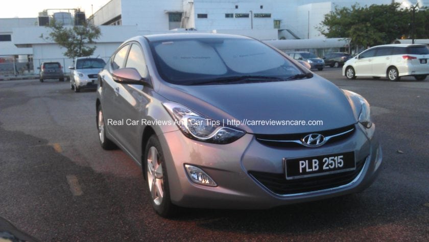 Hyundai Elantra MD 1.8 Front View