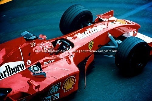 f1 car stopping power