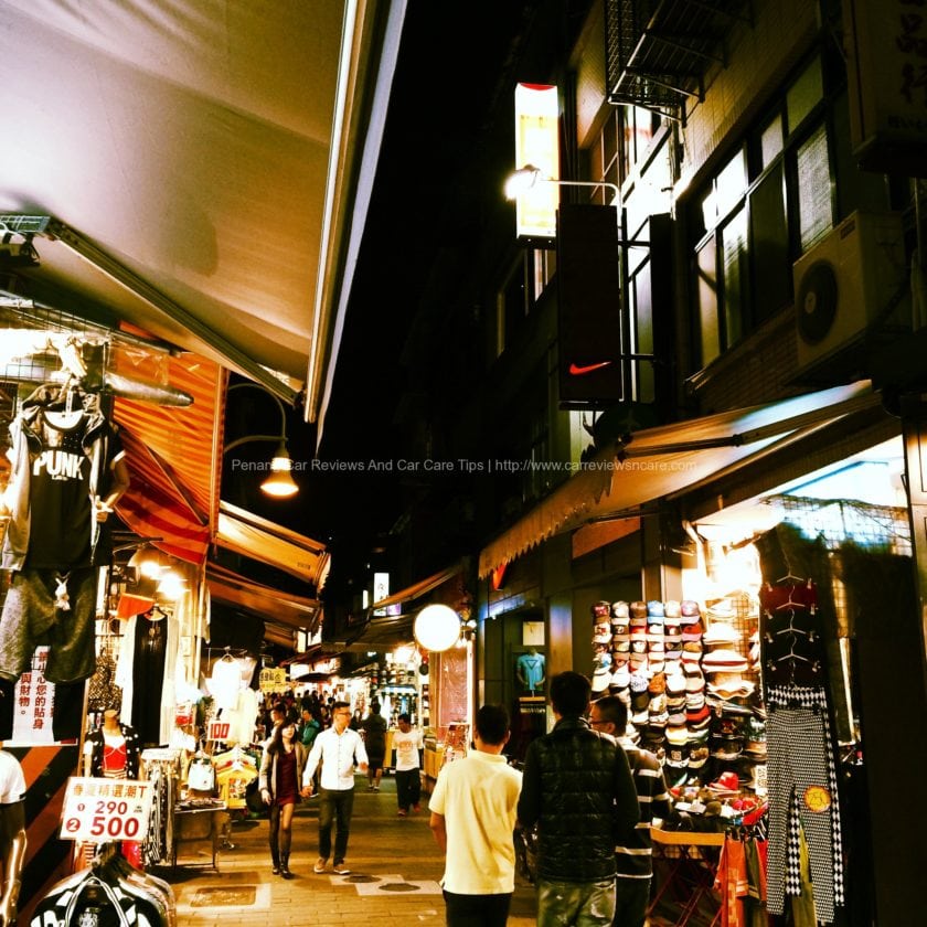 Shilin, Taiwan Night Market View