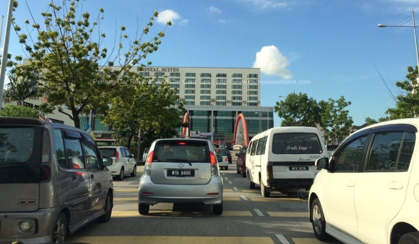 Traffic Jam In Penang