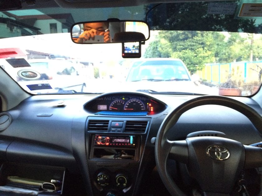 DrivePro 200 in the Toyota Vios 2