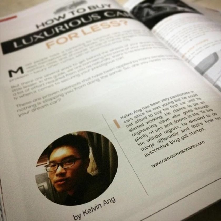 Kelvin Ang on CLOUDHAX magazine!