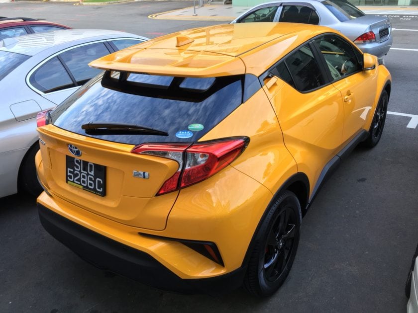 Orange Toyota CHR