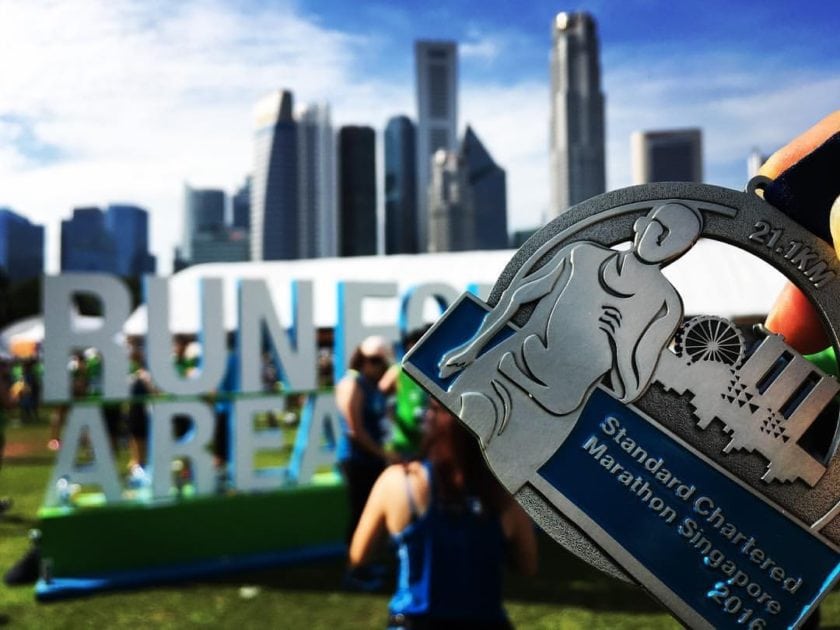 Standard Chartered Marathon 2016 medal