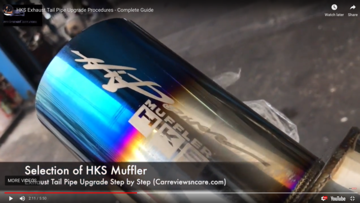 HKS Muffler 