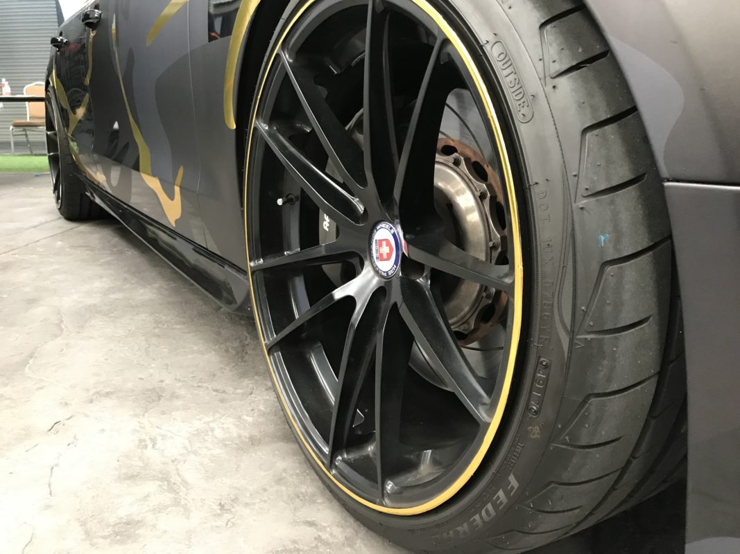 Black Alloy Wheel