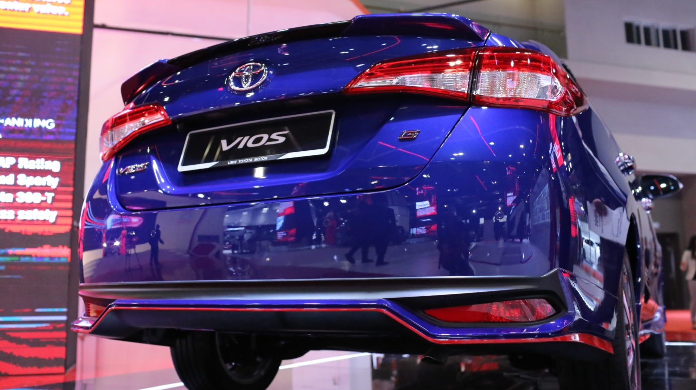 All New Toyota Vios 2019 Rear View