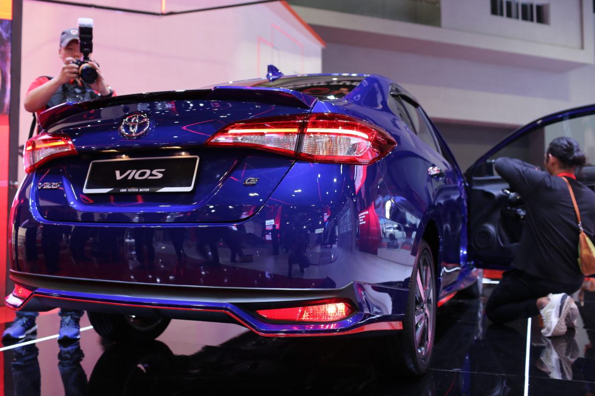 All New Toyota Vios 2019 Rear View -klims18