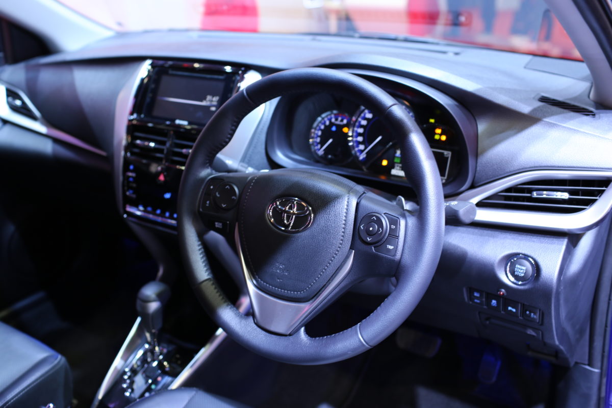 All New Toyota Vios 2019 cockpit