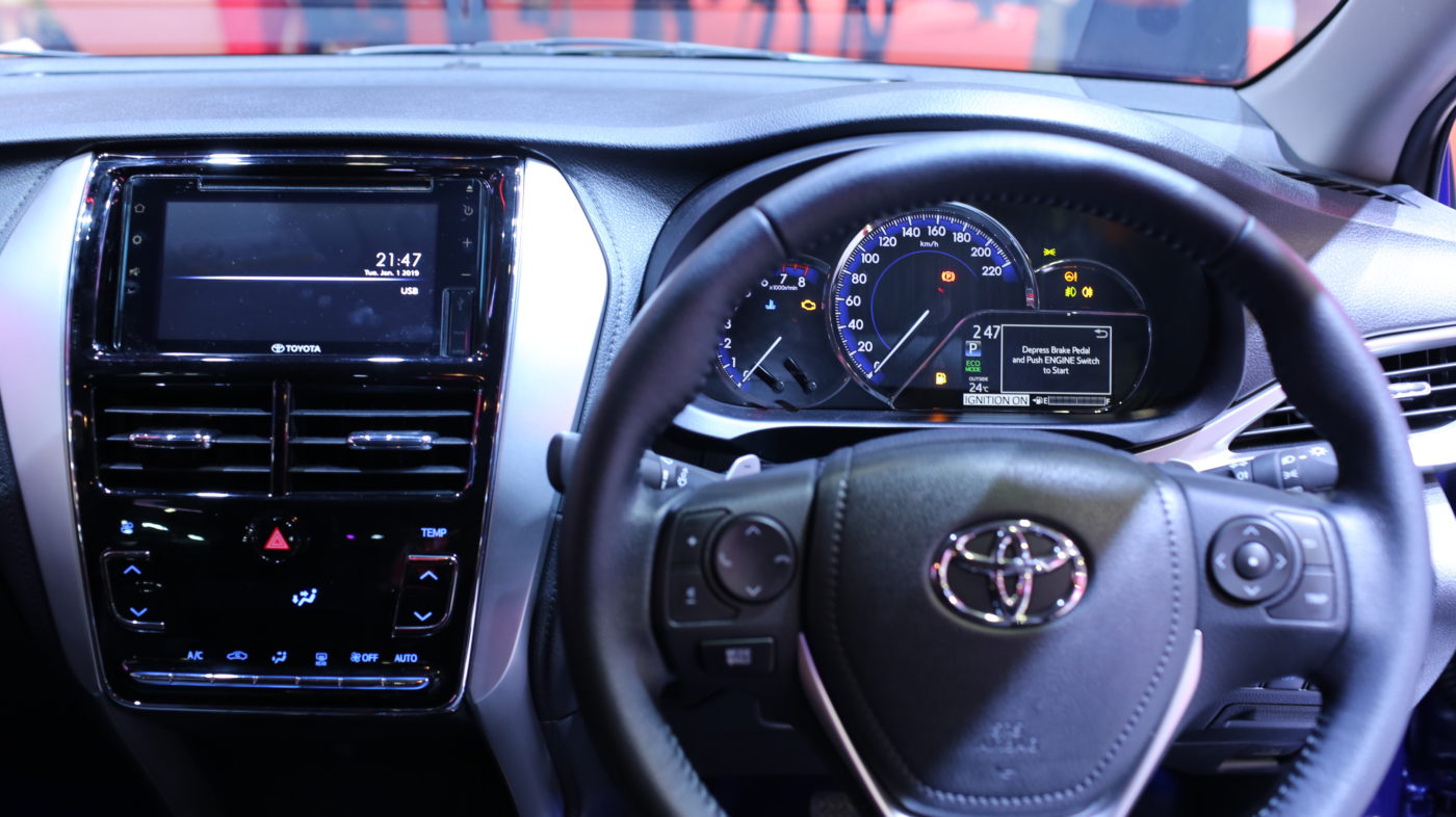 All New Toyota Vios 2019 cockpit