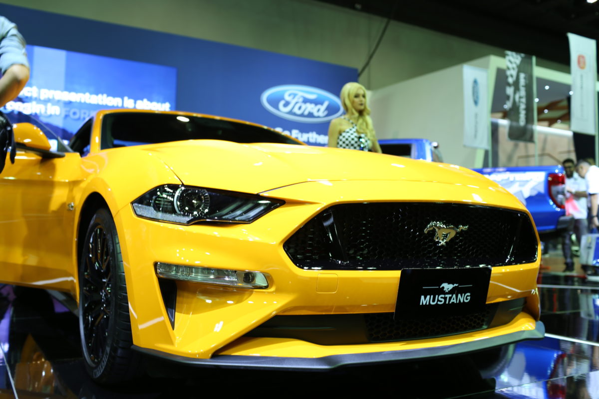 Mustang Front View