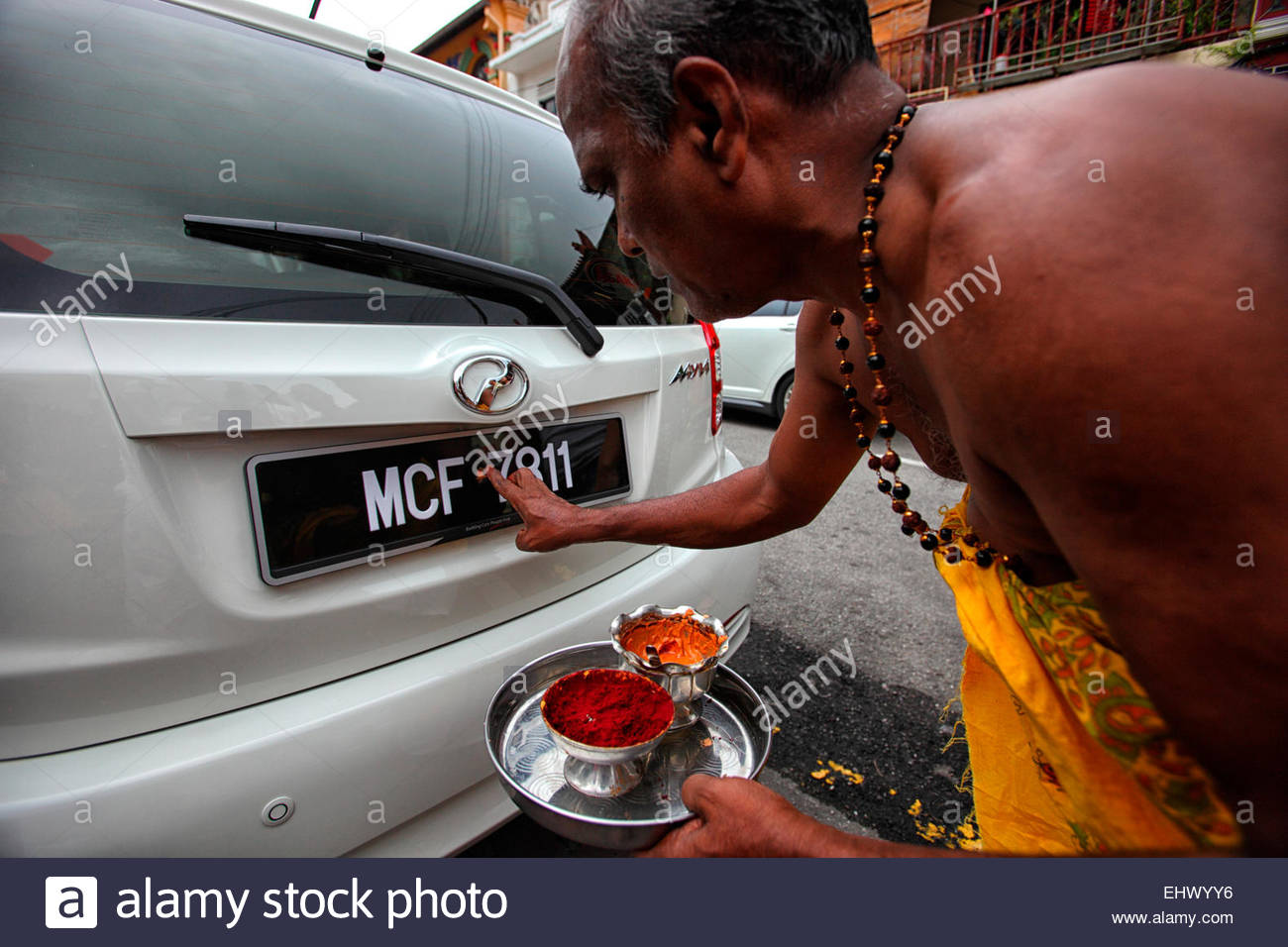 Blessing on Car