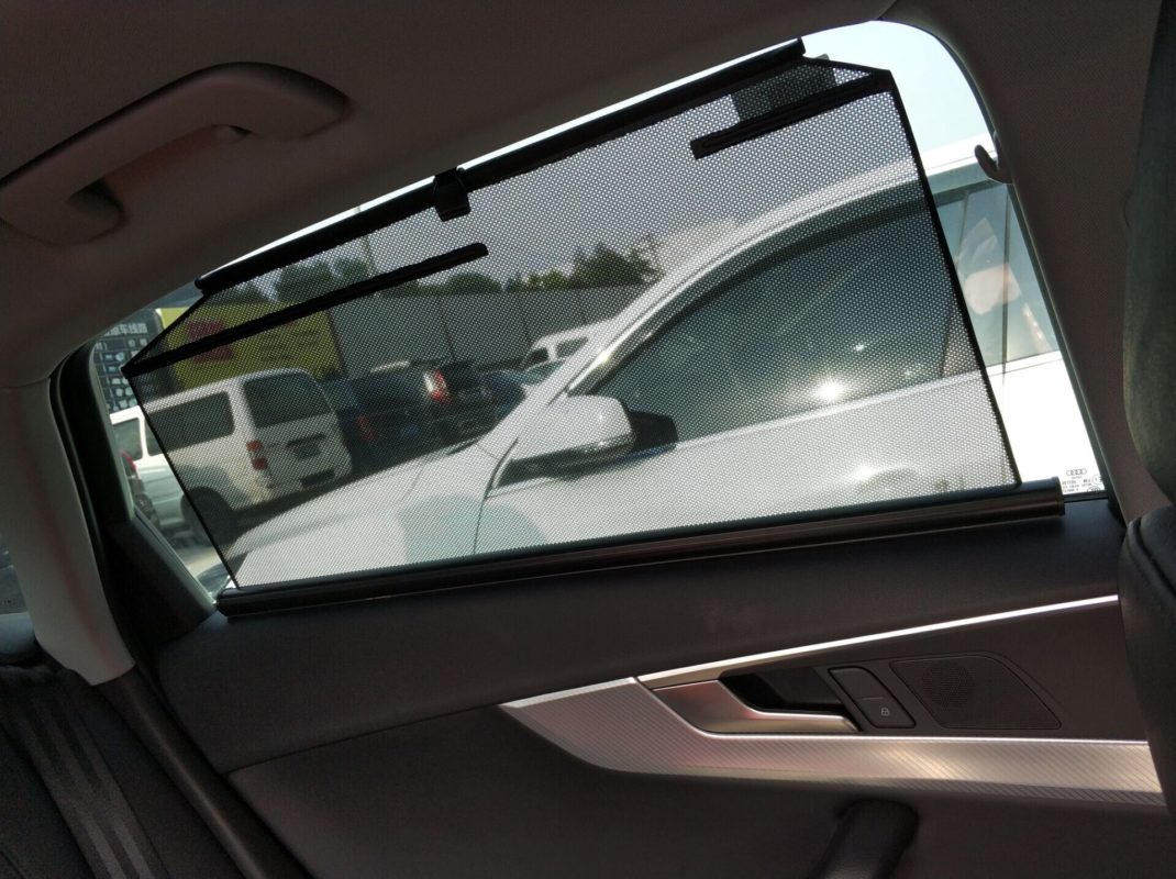 sunshade in the car