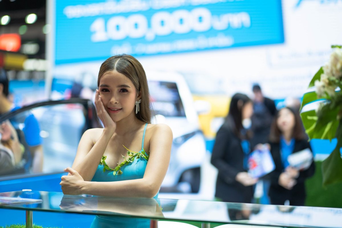 Bangkok Babe in Autoshow