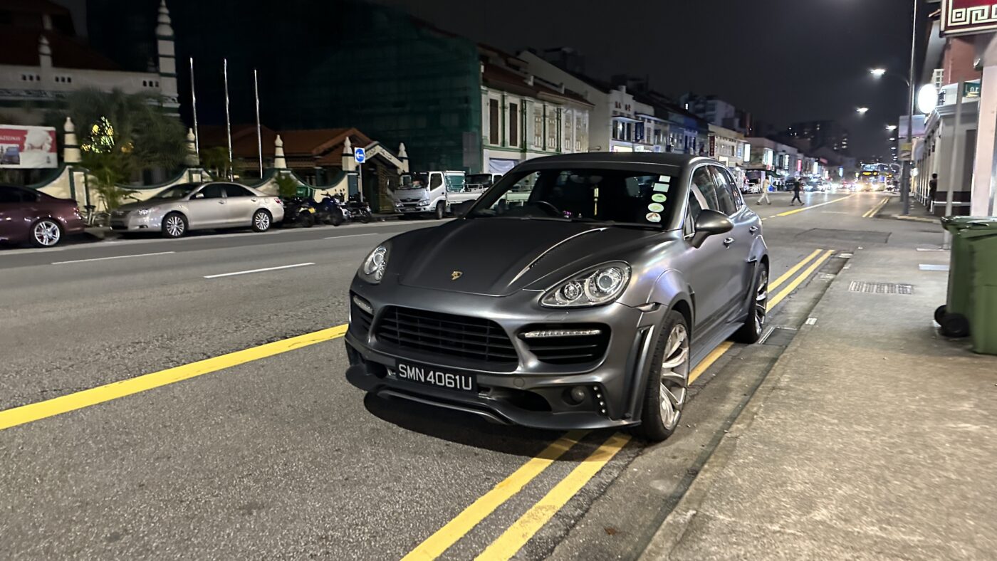 Porsche Cayenne Turbo GT Singapore